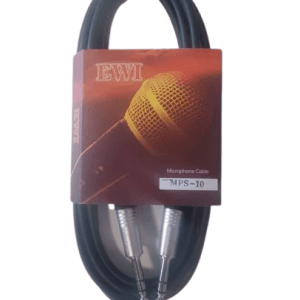 EWI MPS10 – 1/4" TRS to 1/4" TRS Balanced Cable (10 ft / 3 m)