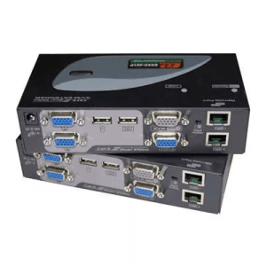 REXTRON Dual View KVM Extender Allows VGA, Mouse & Keyboard