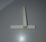 Nut bone blank slotted 1 11/16" x 11/32" x 1/4" (acoustic)