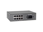Level One 8-Port Fast Ethernet PoE Switch, 802.3at/af PoE, 4 PoE Outputs