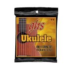 GHS Set H-10 NYLON - Soprano/Concert, Black Nylon Ukulele Strings