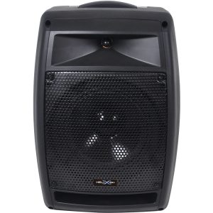 Helix 158x, 150 watt (100 watt RMS) 8" full range, portable PA system with built-in Bluetooth/SD/USB Player Recorder