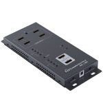 LENKENG HDMI Matrix Switch With 4x HDMI Inputs & 2x HDMI Outputs - front view