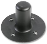 Steel Speaker Pole Mount for 1 1/2" Poles - front view