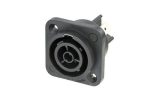 powerCON TRUE1 TOP appliance outlet connector, IP65/UV resistant with NU-SCNAC-FPX