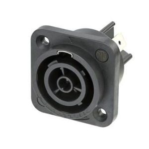 powerCON TRUE1 TOP appliance outlet connector, IP65/UV resistant with NU-SCNAC-FPX