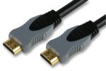 Audio / Video Cable Assembly, HDMI Plug, HDMI Plug, 23 ft, 7 m, Black