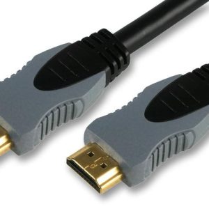 Audio / Video Cable Assembly, HDMI Plug, HDMI Plug, 23 ft, 7 m, Black