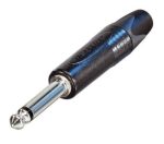 Neutrik NP2X 1/4" Mono Jack Plug - Nickel Contacts - front view