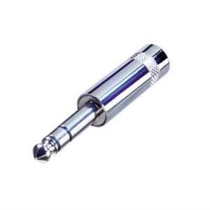 1/4" Stereo Jack Plug, All Metal (Comp S/craft 297)