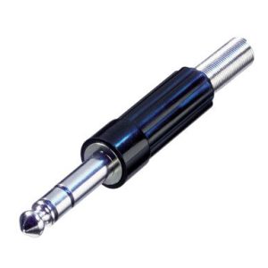 Rean 6.36mm 1/4" TRS 3 Pole Stereo Plug