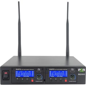 Modular Dual Channel True Diversity Wireless Mic/Repeater + Playback System