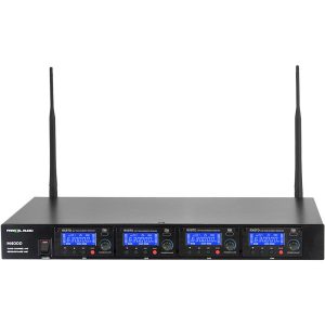 Modular Quad Channel True Diversity Wireless Mic/Repeater + Playback System
