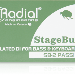 RADIAL SB-2 - COMPACT PASSIVE DI FOR BASS, KEYBOARDS & ACTIVE INSTRUMENTS