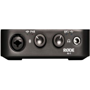 RODE Ai1 Ai-1 Single Channel Audio Interface With Combo Xlr/Instrument Input High Quality Headphone Amp & Balanced Outs