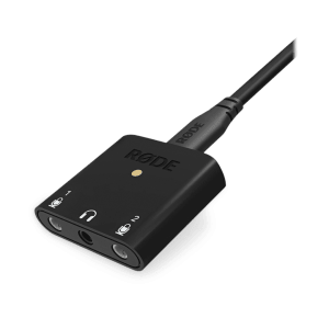 RODE Ai-Micro Compact Dual Channel Audio Interface W 2 Trrs Ins & Stereo Headphone Out