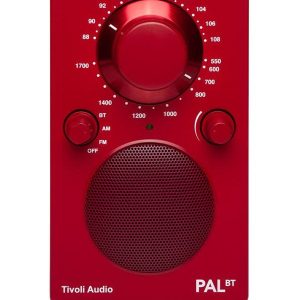 Tivoli Audio Model PAL BT AM/FM Portable Radio with Bluetooth Red