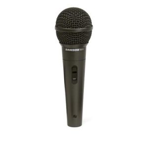 Samson R31S Dynamic Vocal Microphone – With Cable & Clip