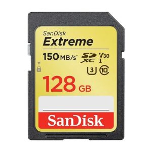 Sandisk Extreme SDXC 128GB 180MB/S UHS-I C10 U3