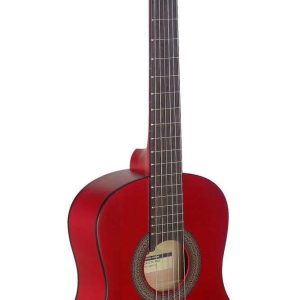 Stagg C410 1/2 Size Nylon Acoustic Guitar in Red