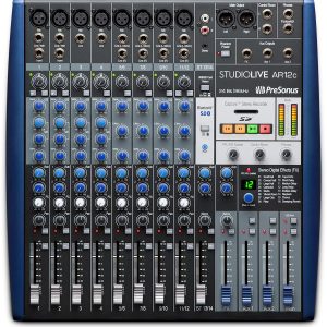 12-channel USB-Câ„¢ Compatible Audio Interface / Analog Mixer / Stereo SD Recorder