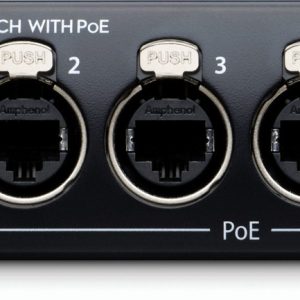 SW5E: 5-port AVB switch with PoE