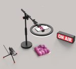 PROMATE Multi-Function Video Creator Kit. Includes: 26cm Ring