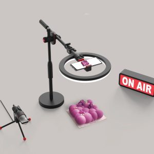 PROMATE Multi-Function Video Creator Kit. Includes: 26cm Ring