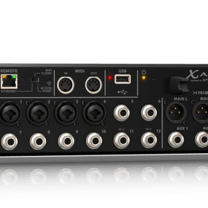 X AIR XR12 12-Input Digital Mixer for iPad/Android Tablets with 4 Programmable MIDAS Preamps, 8 Line Inputs, Integrated Wifi Module and USB Stereo Recorder