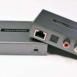 Audio Extender - 100/300 meters, Analogue/Digital Support