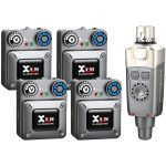 XVIVE U4R4 In Ear Monitor W/System Transmitter + 4 Receivers - front view