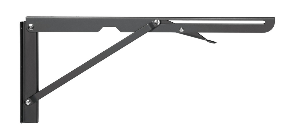 BRATECK Wall-Mounted Folding Shelf Perfect For Optimizing Storage