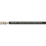 Ethernet CAT6 Digital Shielded Cable (0.57mm diameter) - Black Per Meter - front view