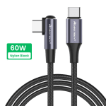 2m 100W USB C to USB Type C Cable Right Angle - front view