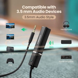 Bluetooth 5.0 Transmitter with 3.5mm Plug