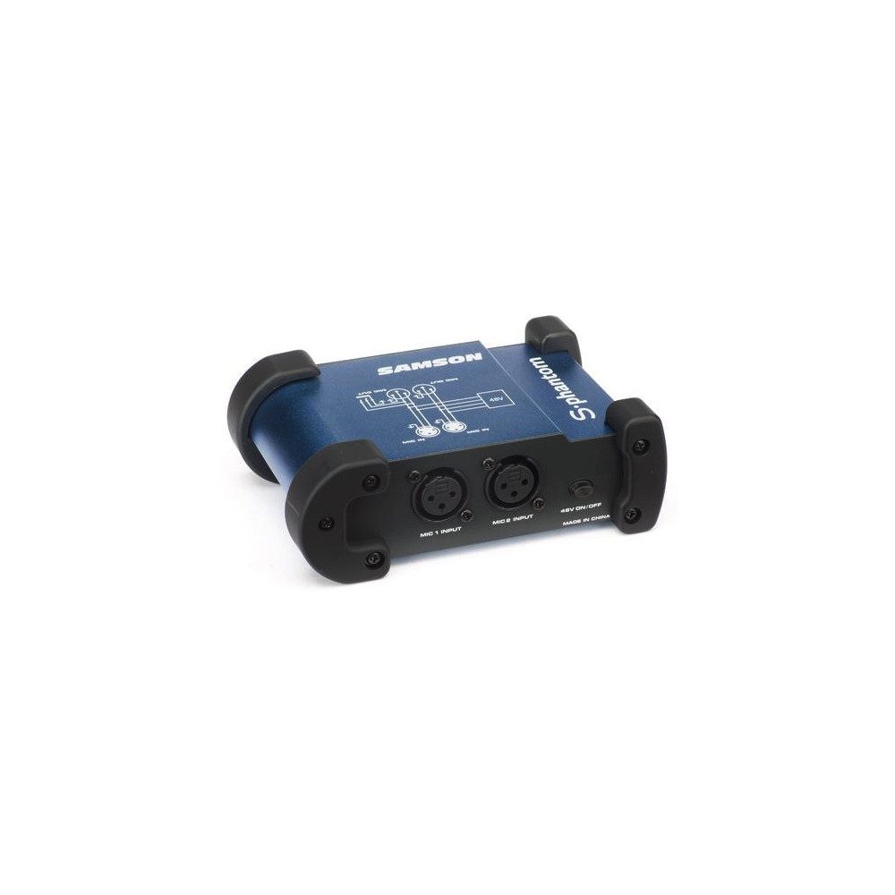 Samson S Phantom Compact 2 Channel Phantom Power Supply - front view