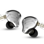 KZ ZS10 Pro IEM Black With Mic - front view
