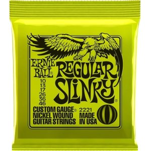 Regular Slinky Nickel Wound Electric Guitar Strings - 10-46 Gauge