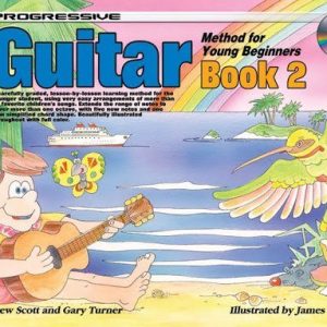 Progressive Guitar Method For Young Beginners Book 2 Sheet Music Learn to Play