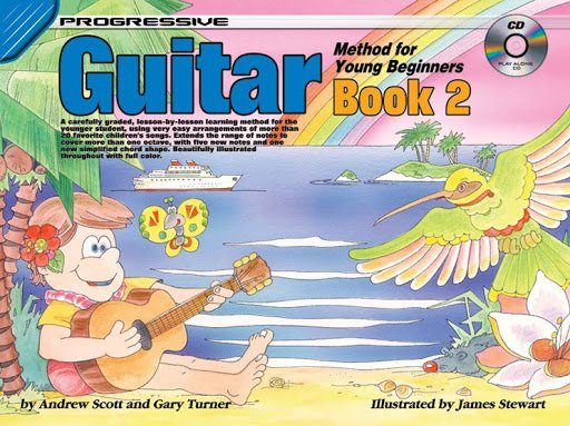 Progressive Guitar Method For Young Beginners Book 2 Sheet Music Learn to Play