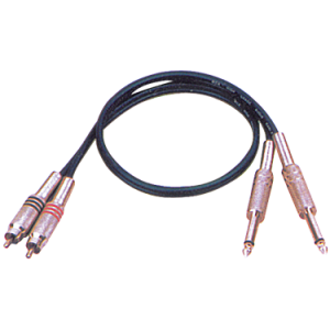 RCA to Jack 3m Dual