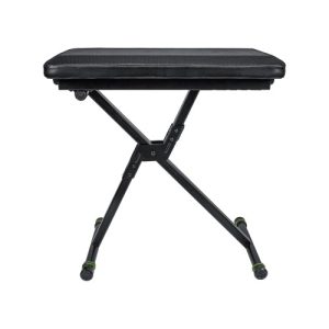 Height-Adjustable Folding Keyboard Bench