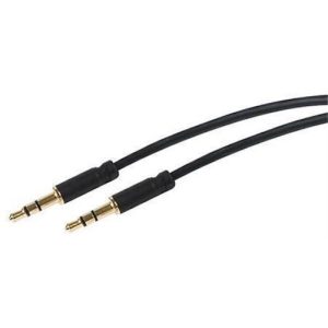 TRS 3.5mm jack to TRS 3.5mm Jack Cable Lead 3.6m Length - front view