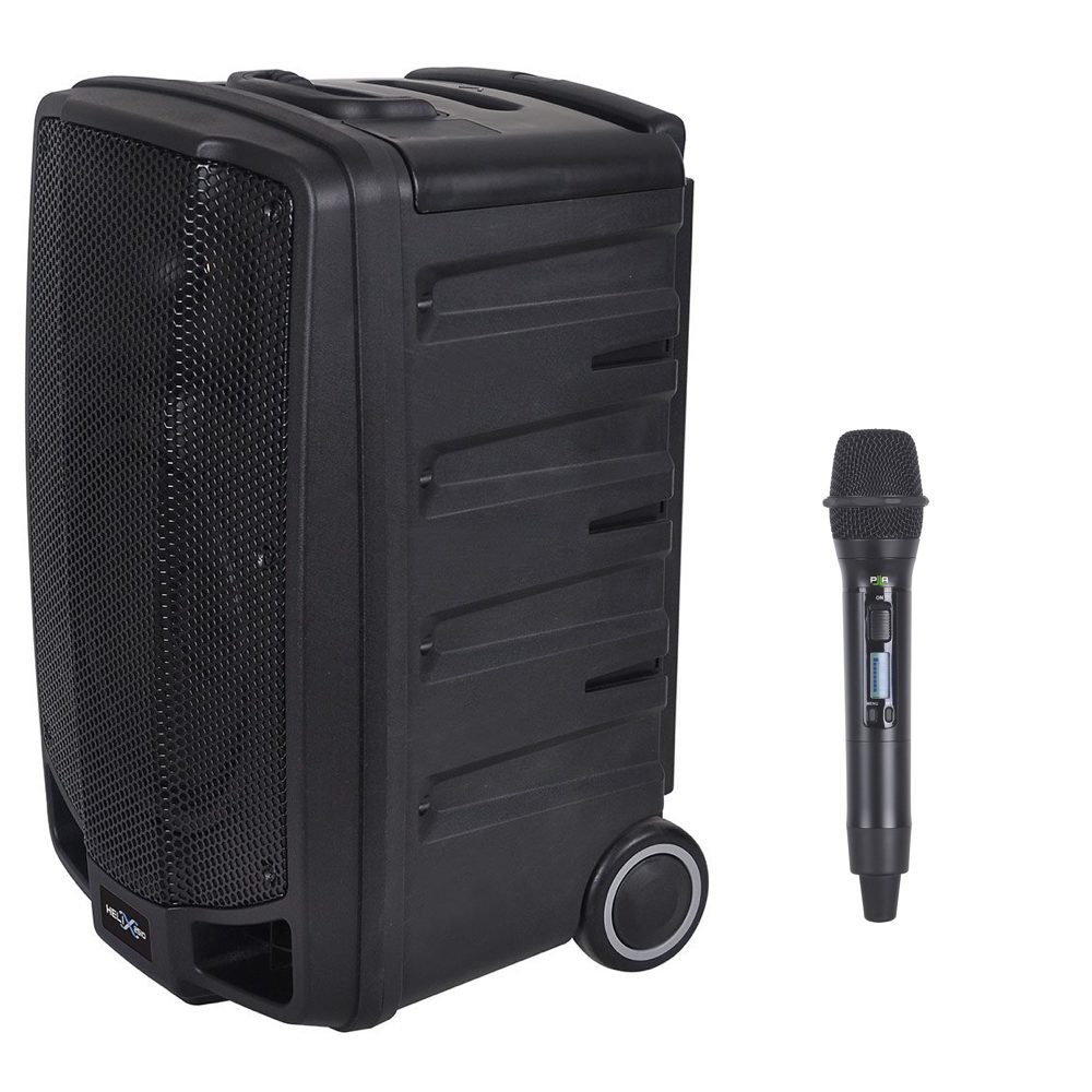 Parallel Audio Helix 2510 – 250 Watt High Output, Professional Wireless Portable PA System With 1 Handheld