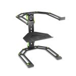 Gravity Adjustable Laptop and Controller Stand - front view