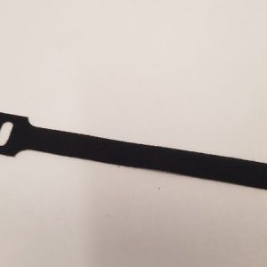 Hook and Loop Cable Tie 200mm Long - Black