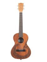 Kala Courage Mahogany Tenor Ukulele with Bag - front view