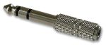 TRS 6.5mm to 3.5mm Socket Adapter Plug