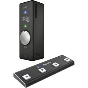 IK Multimedia iRig Pro Interface and BlueBoard Pedalboard for iOS, Mac, PC CB-SBP-HCD-IN
