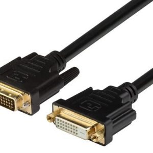 DYNAMIX 5m DVI-D Male to DVI-D Female Digital Dual Link Cable